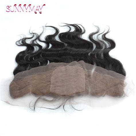 silk base frontal human hair brazilian silk base lace frontal