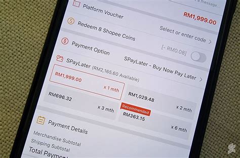 spaylater shopees buy  pay   charging   fee    pay   month