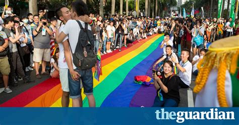 professor s death could see taiwan become first asian country to allow same sex marriage world