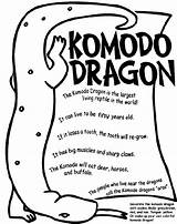Komodo Dragon Coloring Pages Crayola Print Gif sketch template