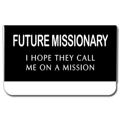 printable missionary  tag