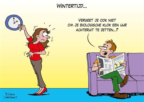 wintertijd loko cartoons