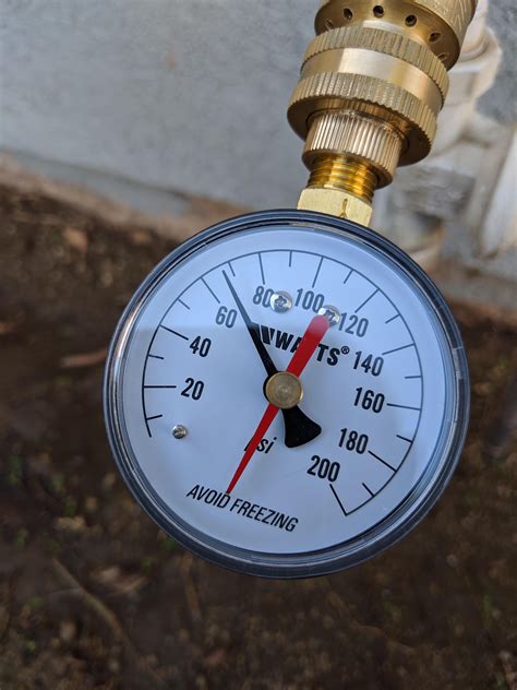 acceptable water pressure   house    time  replace  regulator plumbing