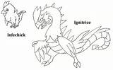 Pokemon sketch template