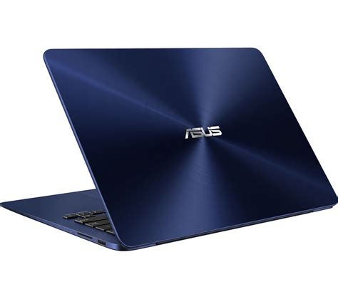 buy asus zenbook ux  laptop dark blue  delivery currys