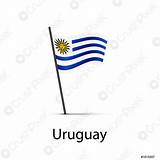 Uruguay Crushpixel Flagge Bildung Schwarzer sketch template