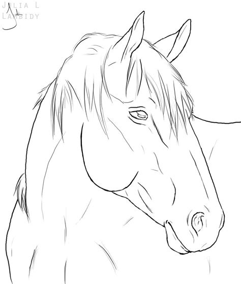horse coloring pages horse head drawing horse drawings pencil art