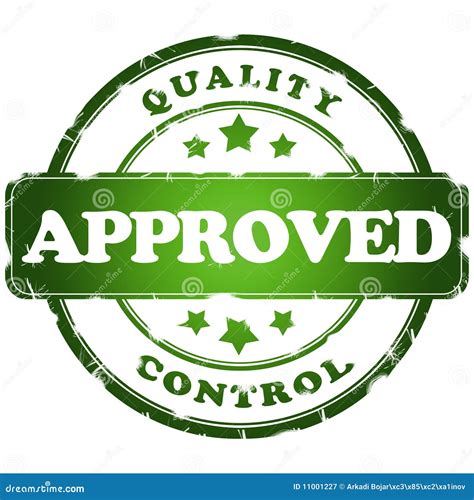 approved stamp royalty  stock photography image