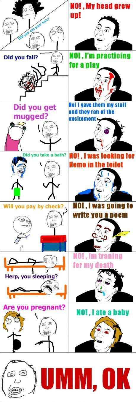 funny rage comics stupid questions meme rage comics funny you dont say meme funny jokes