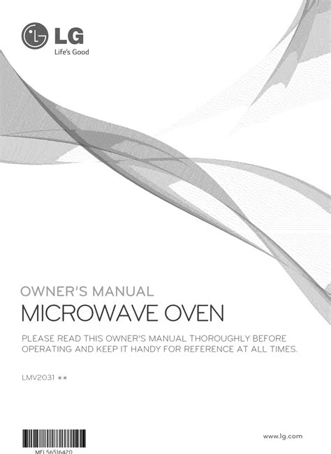 lg lmvbd user manual microwave manuals  guides