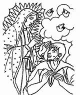 Guadalupe Virgen La Coloring Drawings Pages Drawing Para Colorear Lady Juan Diego Cliparts Comments Getdrawings Clipartmag Coloringhome sketch template