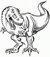 Dinosaur sketch template