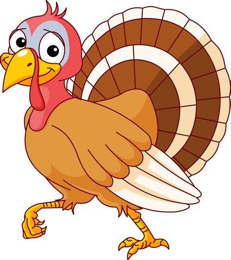 cartoon turkey images clipart