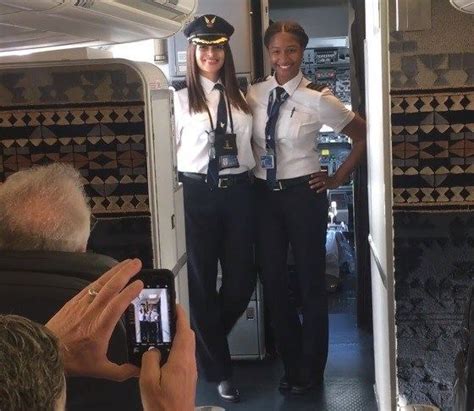 captain tara wright and first officer mallory cave make alaska airlines
