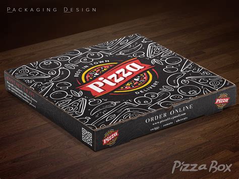 pizza box design  siddharth vora  dribbble