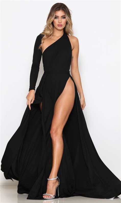 Abyss By Abby Iconic Gown Black Revealing Dresses Prom Dresses
