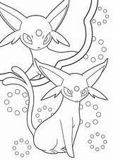 Eevee Eeveelutions Evoli Tulamama Sylveon Pokémon Malvorlagen Aquana sketch template