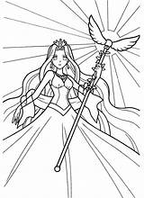 Princess Coloring Pages Anime Kids Belle sketch template