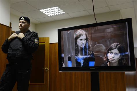 One Member Of Pussy Riot Is Freed By Moscow Court The New York Times