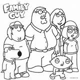 Drawing Stewie Griffin Guy Family Pages Colouring Getdrawings sketch template