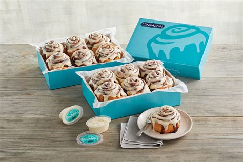 cinnabon cinnamon rolls     harry david