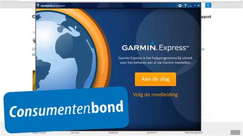 garmin express navigatiesysteem updaten   consumentenbond youtube