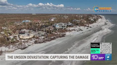 drone pilot shows homeowners  extent  damage  sanibel island wtspcom