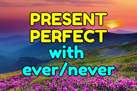 grammar   present perfect evernever espresso english