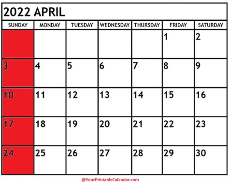 printable april  calendars wiki calendar april  calendar