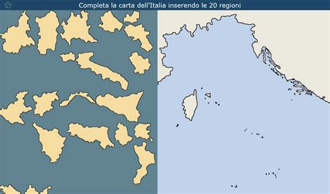 geografia le regioni italiane la mia maestra