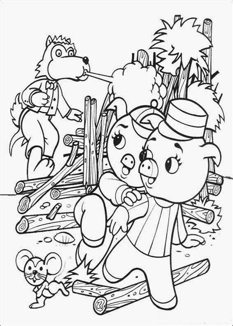 fun coloring pages   pigs coloring pages