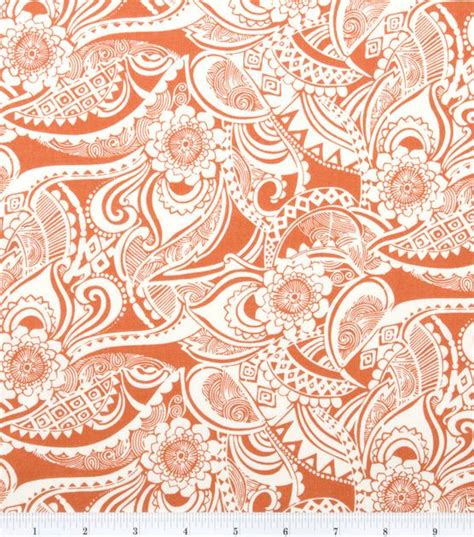 keepsake calico fabric floral orange calico fabric fabric kit fabric