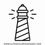 Faro Colorear Farol Desenho Leuchtturm Ausmalen Lighthouse Ultracoloringpages sketch template