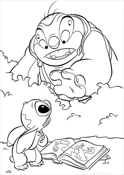 easy  print stitch coloring pages stitch coloring pages
