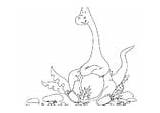 Dibujo Dinosaurus Dinosaurio Dinosauro Triceratops Sauroposeidon Tyrannosaurus Triceratopo Educima sketch template