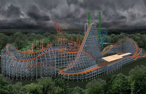 New Hybrid Roller Coaster “wicked Cyclone” Opens At Six Flags New England