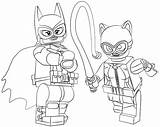 Batgirl Lego Enchanting sketch template