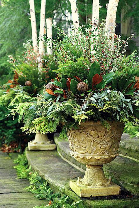 colorful winter planters christmas outdoor decorations  piece  rainbow