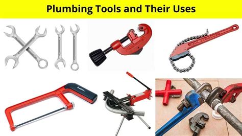 types  plumbing tools