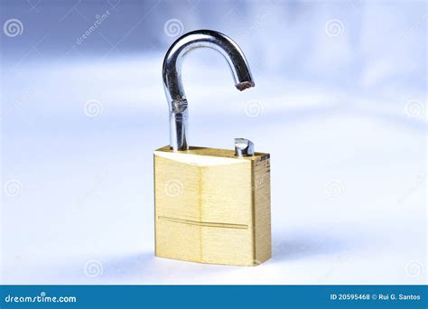 broken lock stock photo image  difficulty safety