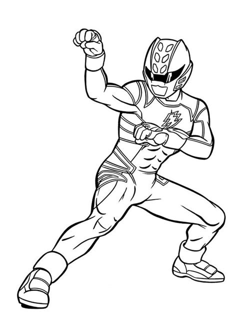 coloring pages power rangers coloring page  kids