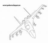 Pesawat Mewarnai Jet Tempur Tk Sketsa Terbang Marimewarnai Koleksi Paud Belajar Helikopter sketch template