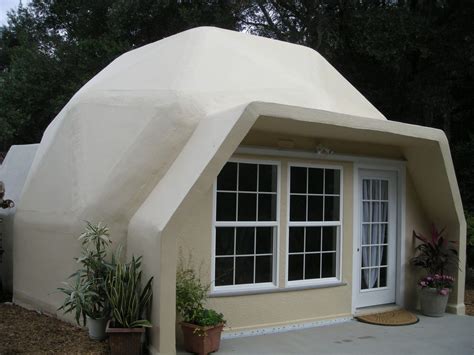 building kit panelized prefab eco cottage dome kit steel  cement geodesic dome homes dome