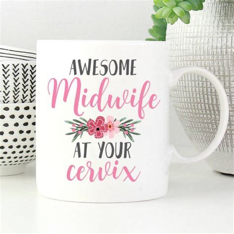 awesome midwife at your cervix funny midwife mug t for