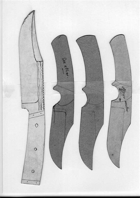 printable bowie knife template prntblconcejomunicipaldechinugovco