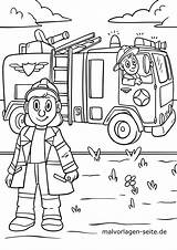 Ausmalbilder Malvorlage Feuerwehrauto Pompieri Camion Pompier Coloriage Jungs Kinderbilder Lassen Brigade Fuoco sketch template