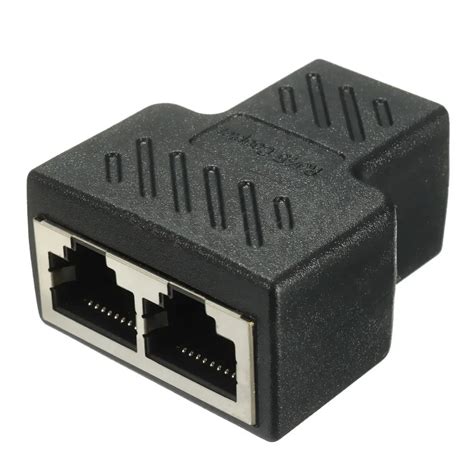 buy jfbl hot  port rj splitter adapter lan network ethernet extender