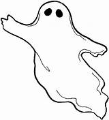 Ghost Coloring Pages Simple Template sketch template