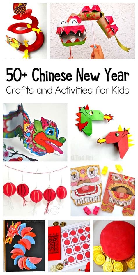 chinese  year crafts  activities  kids buggy  buddy