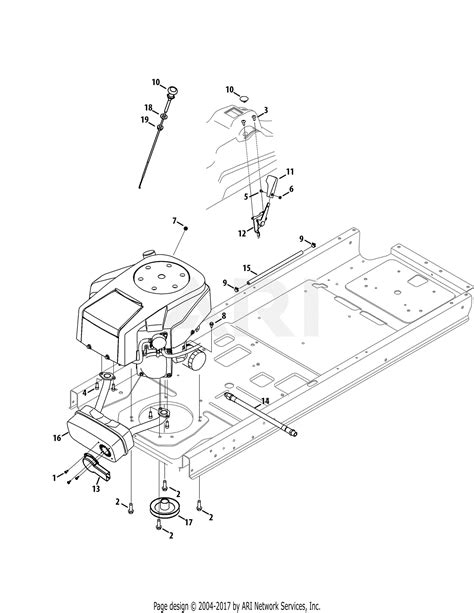 troy bilt arcacs mustang  xp  parts diagram  engine accessories kohler